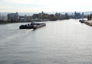 Navigation sur le Rhin