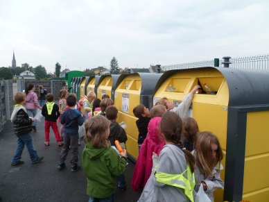 sensibilisation des enfants au recyclage des déchets