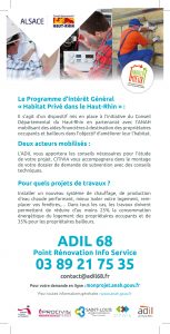 flyer _adil 68_ rénover logement mal isolé Saint-Louis Agglomération