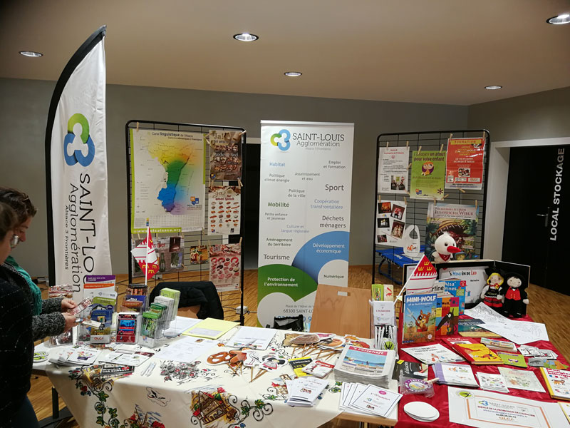 Stand Promotion de l'alsacien