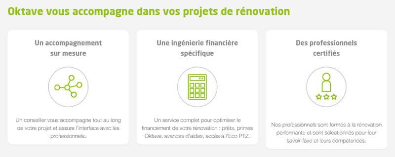 Oktave vous accompagne dans vos projets de rénovation