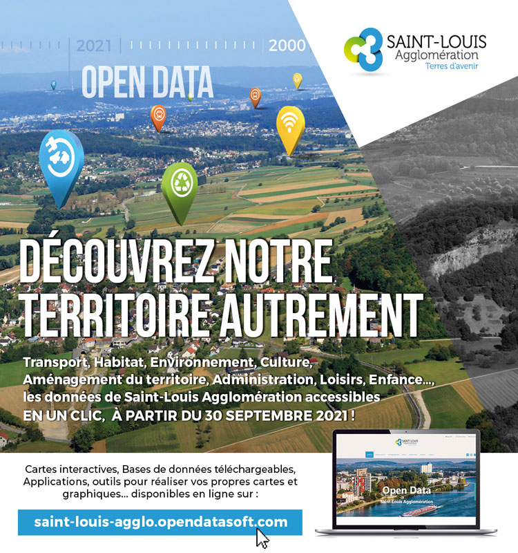 Lancement du portail Open Data de Saint-Louis Agglomération jeudi 30 septembre 2021